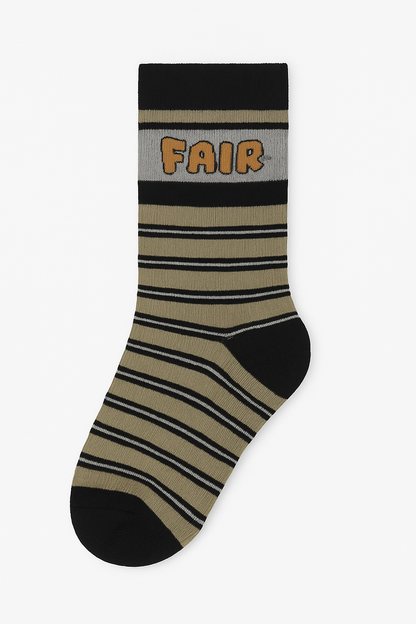 FAIR Çizgili Desenli Çorap – 6’lı Paket