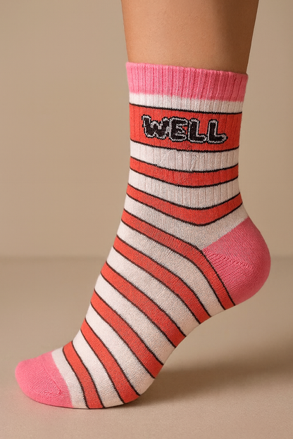 Well Desenli Bambu Çorap – 6’lı Paket