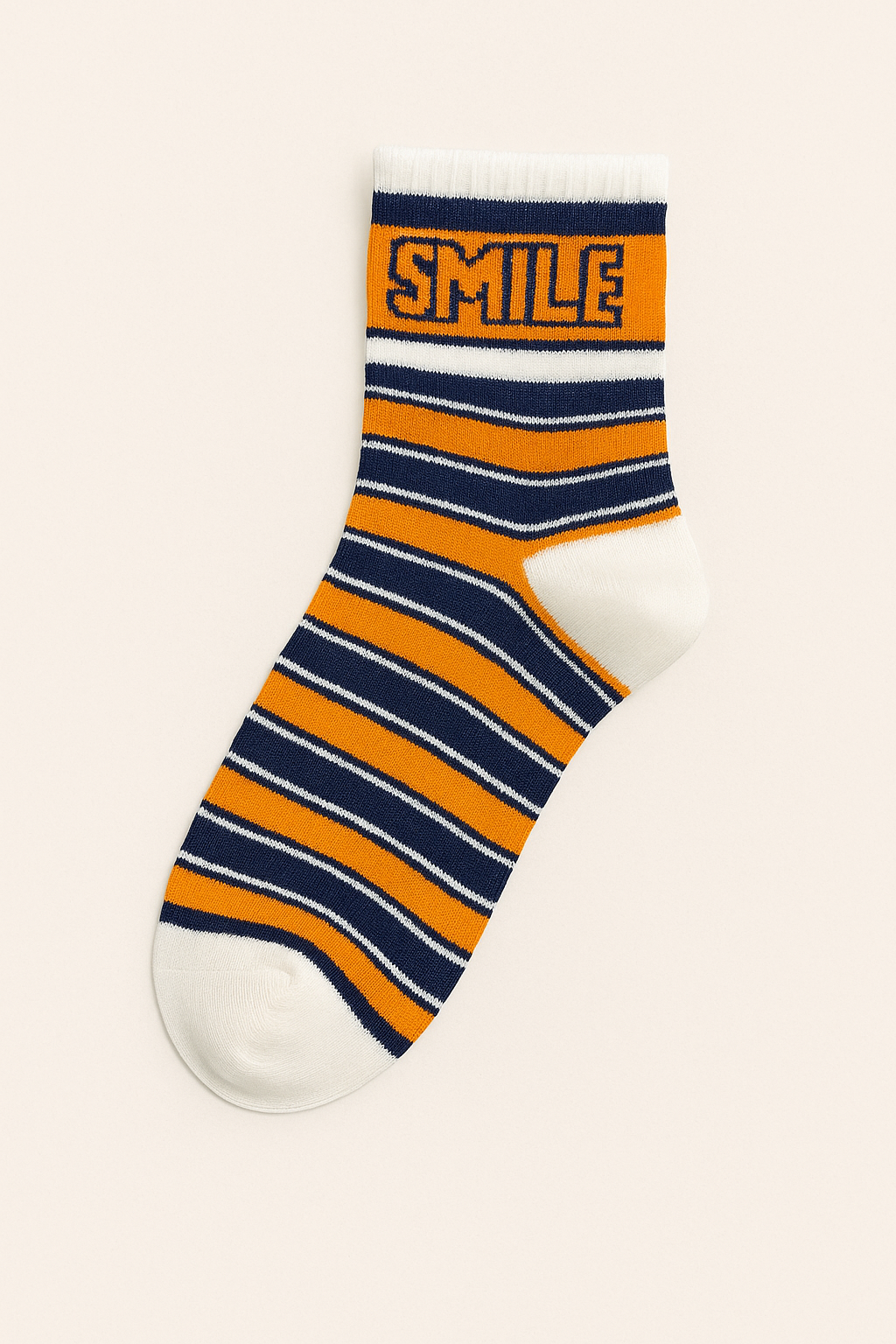 SMILE Desenli Renkli Çorap – 4’lü Paket